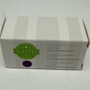 Scentsy‎ purple 15 watt bulb